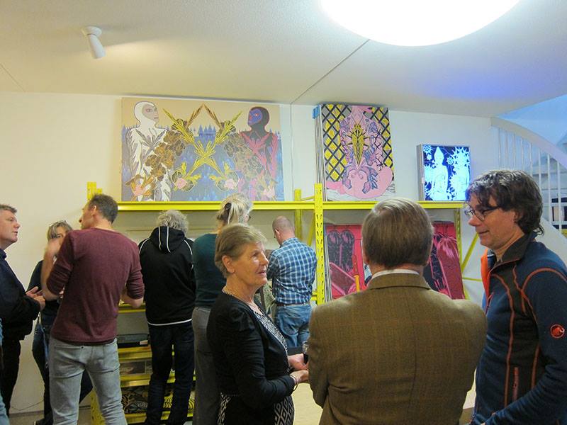 Expositie Grafic Art Room Rode kool met bloedworst Hans van Asch Henri van Nuenen