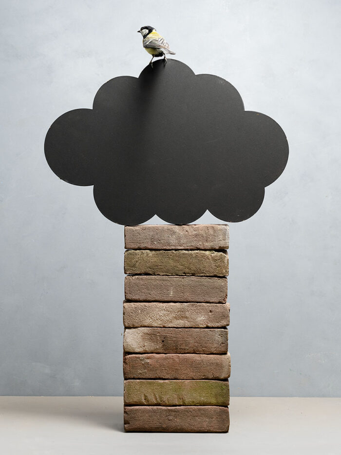 Stapelwolk, 2025/ Uit de serie Down to Earth and Up (T)(W)Here