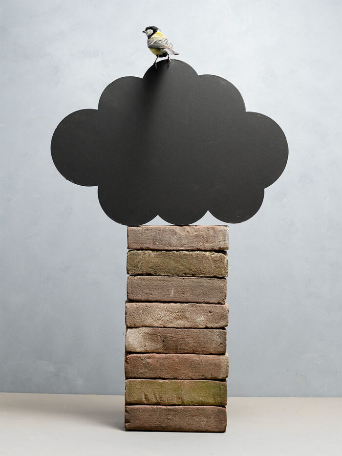 Stapelwolk, 2025/ Uit de serie Down to Earth and Up (T)(W)Here