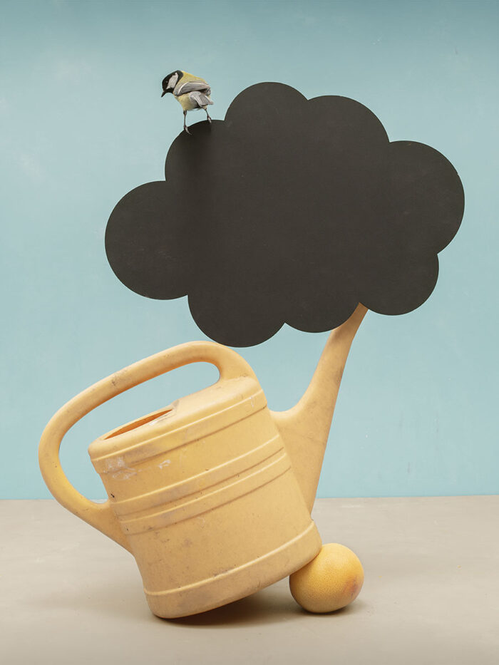 Compositie met een Wolkje aan de Lucht, 2025/ Uit de serie Down to Earth and Up (T)(W)Here